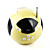  Portatile ricaricabile 1,4 pollici OLED LCD SD / USB MMC mp3 altoparlante player con radio fm (giallo)