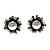  pewter brinco stud