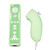  Schutzmaßnahmen Silicone Case / Skin für Nintendo Wii / Wii U Remote und Nunchuk / grün (bcm033)