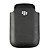  Protective PU Leather Case for Blackberry 9800 Black