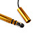  inoxidable, pantalla táctil con lápiz óptico anti-polvo enchufe para iPad, iPhone, iPod touch, y el libro de jugadas de Xoom (de oro)