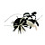  schöne fascinator mit Feder weddding / Party Kopfschmuck Blume