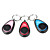  3-Way Anti-Lost Key Finder Panel with Diamond Shape Receivers