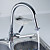  Contemporary Solid Brass Pull Down Kitchen Faucet (Chrome Finish)