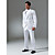  Single-Breasted 2 Button Non-vented Shawl Lapel Wool Groom Wear/ Tuxedo/ Men's Suit Jacket and Pants(PMLFXZ0009)