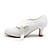  top in raso tacco di qualità superiore ad alta chiuso le dita dei piedi con il nastro scarpe da sposa legame nuziale (a3039)