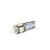  2 stk bil pærer t10 5 førte 5050 SMD hvidt lys