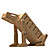  Robot Dog Shaped DIY Wooden Electric Wire Organizer/Strapper
