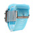  Montre LED Sportive en Silicone, Unisexe - Bleu Clair