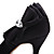  calidad superior de satén tacones altos superior cerrado de los pies con zapatos de moda acrílico (0984-R-036)