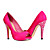  Satin Upper Stiletto Heel Pumps With Rhinestone
