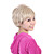  Lace Front Short Top Grade Quality Synthetic Blonde Curly Hair Wig