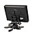  Monitor de 7 pulgadas a color LCD, TV portátil, soporte dual de entrada de vídeo, / apoyo para la cabeza, el video de vista trasera (szc6396)