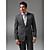 Single-Breasted 2 Button  Groom Wear/ Tuxedo/ Men's Suit Jacket and Pants