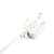  adaptateur courant alternatif pour la version uk wii (blanc)