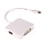  le port mini display vers VGA (blanc)