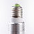  E27 3W 270-300LM 5500-6500K naturlig hvid lys LED kugle pære (85-265V)