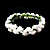  bel fiore di carta da sposa fiore copricapo ragazza