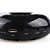  zwemmen ring usb / tf mini-luidspreker met fm radio en zwaailicht (zwart + wit)