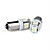  12V T11 BA9S 5050 5 SMD LED Car Light Bulbs (White)