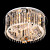  artistieke 9-light crystal daling van inbouw in sylinder stijl
