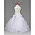  Flower Girl Taffeta Ball Gown 3 Tier Floor-length Slip Style/ Wedding Petticoats
