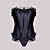  Damask Strapless Front Busk Closure Corsets Special Occasion Shapewear