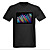  Sound and Music Activated Spectrum VU Meter EL Visualizer LED T-shirt (4*AAA)