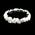  linda flor de papel do casamento coroa menina de flor
