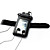  Waterproof Leather Case with Earphone for iPhone, iPod, Mobile Phones and MP3