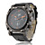  Relógio Esportivo PC Quartz com Bracelete de Pele PU