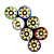 intempéries super bright LED mini lampe torche (7 couleurs aléatoires)