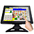 15-Zoll-LCD-Touchscreen-Display mit VGA für pos und zu Hause