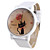  Women's and Girl's Cartoon Cat Quartz Watch (White)