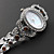  femmes à la mode de montre bracelet à quartz pc avec une bande en alliage d'argent