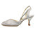  DESIRÉE - Sandali con tacco Matrimonio A spillo alto Satin Pizzo