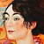 handbemalte Gustav Klimt Ölgemälde mit gestreckten Rahmen