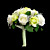  Elegant Satin Round Wedding Bouquet
