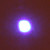  royal viola (blu-voilet) puntatore laser portachiavi
