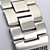  mouvement des femmes en argent pc bande blanche bracelet de montre cadran avec diamant décoration czechic