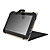  cuero funda protectora con soporte ajustable de 10 pulgadas de Tablet PC - negro