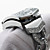  femmes à la mode de montre bracelet à quartz pc avec une bande en alliage argentées