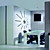  reloj de pared bricolaje etiqueta (0752-10a022)