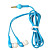  elegante, di alta qualità auricolari, cavo di 1,2 m, 3,5 mm (blu)