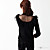  ts blusa de gasa y encaje superior