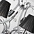  Elegant Crystal Chandelier with 8 Lights