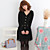  ts chaqueta con falda de gasa