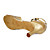 funcionamiento de oro cuero / calzado de baile chispeante brillo superior zapatos para mujeres latinas