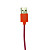  Sync and Charging Cable for iPhone, iPad and iPod (100cm/Pink Cable with Colorful Connectors)