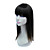  Capless Long High Temperature Wire Brown Natural Straight Hair Wig